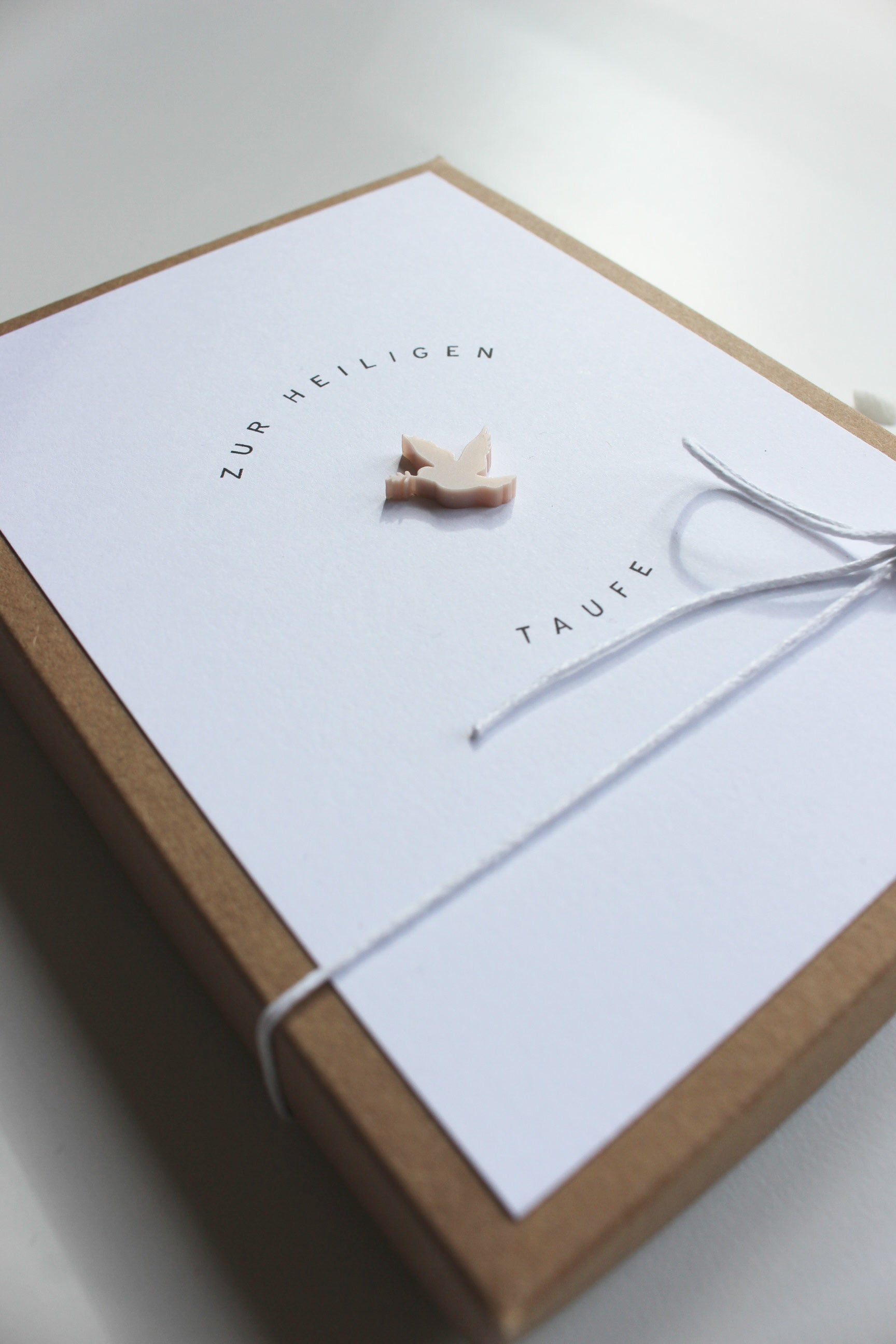 Geschenkverpackung zur Taufe