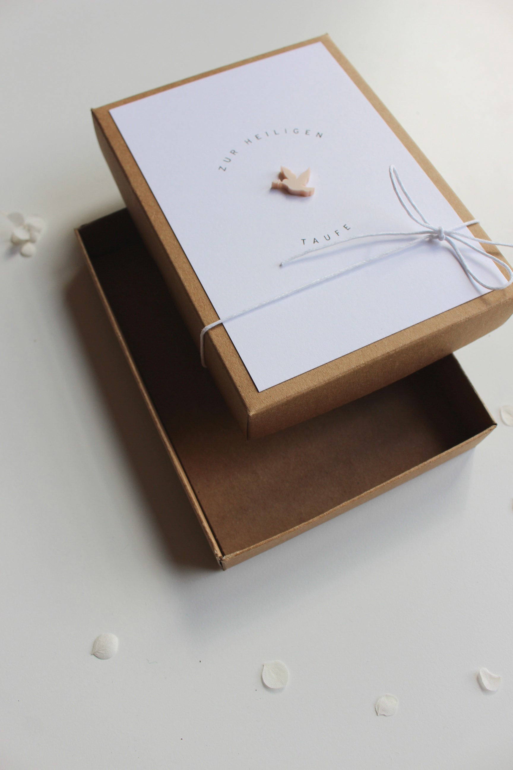Geschenkverpackung zur Taufe