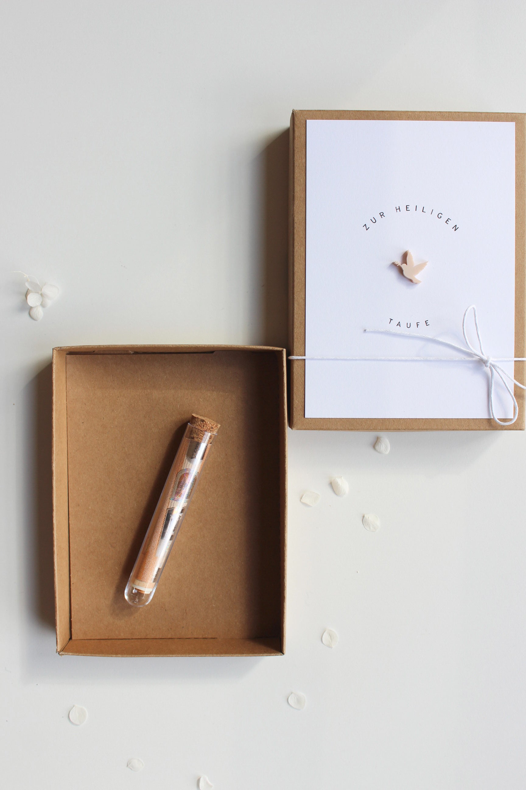 Geschenkverpackung zur Taufe