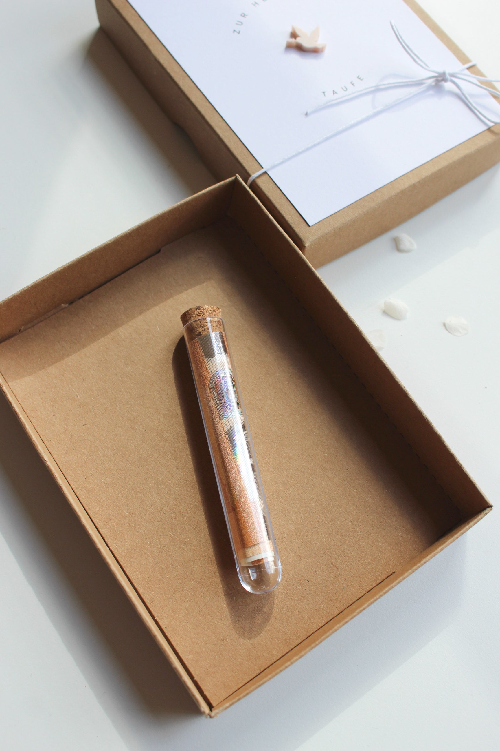 Geschenkverpackung zur Taufe