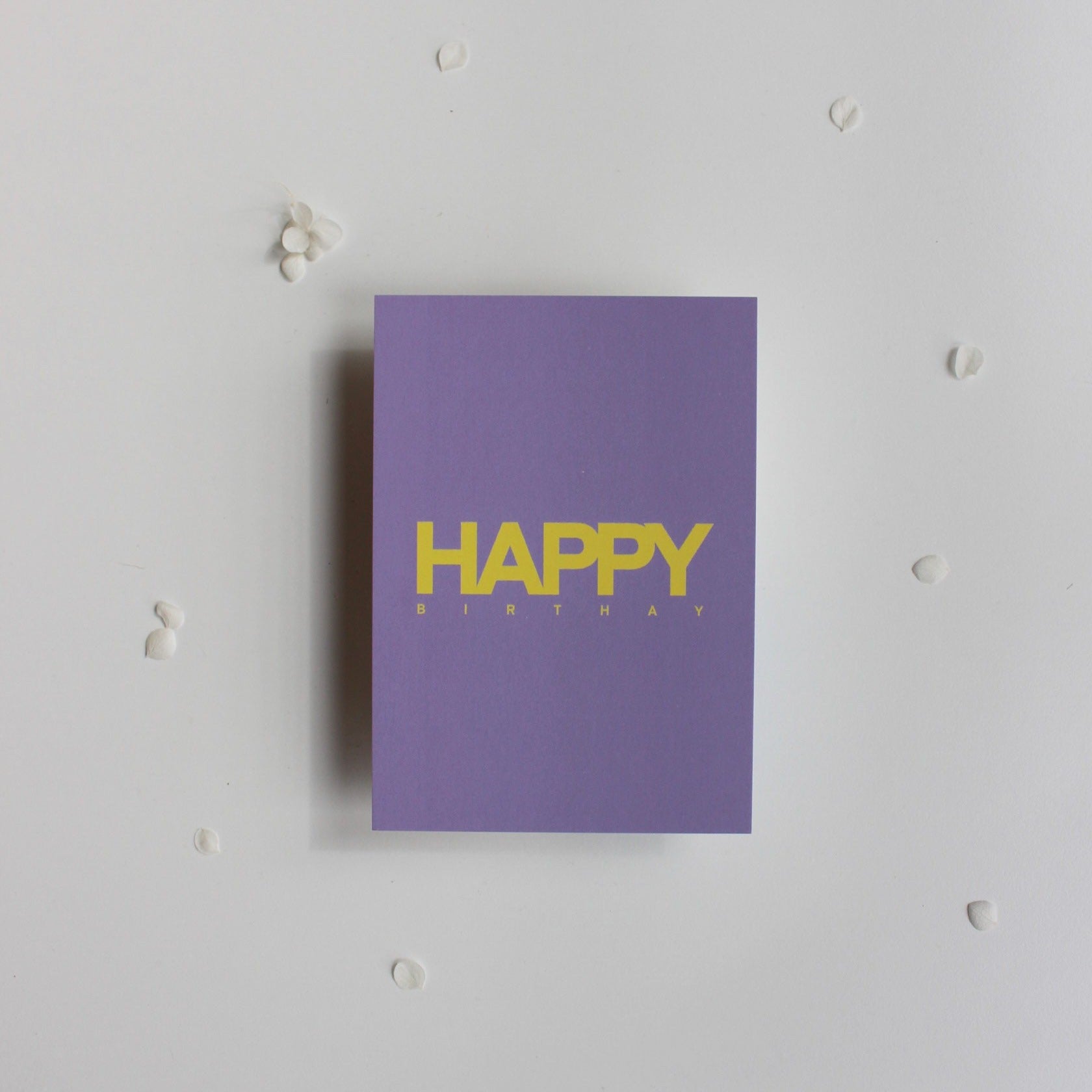 Postkarte "happy birthday"