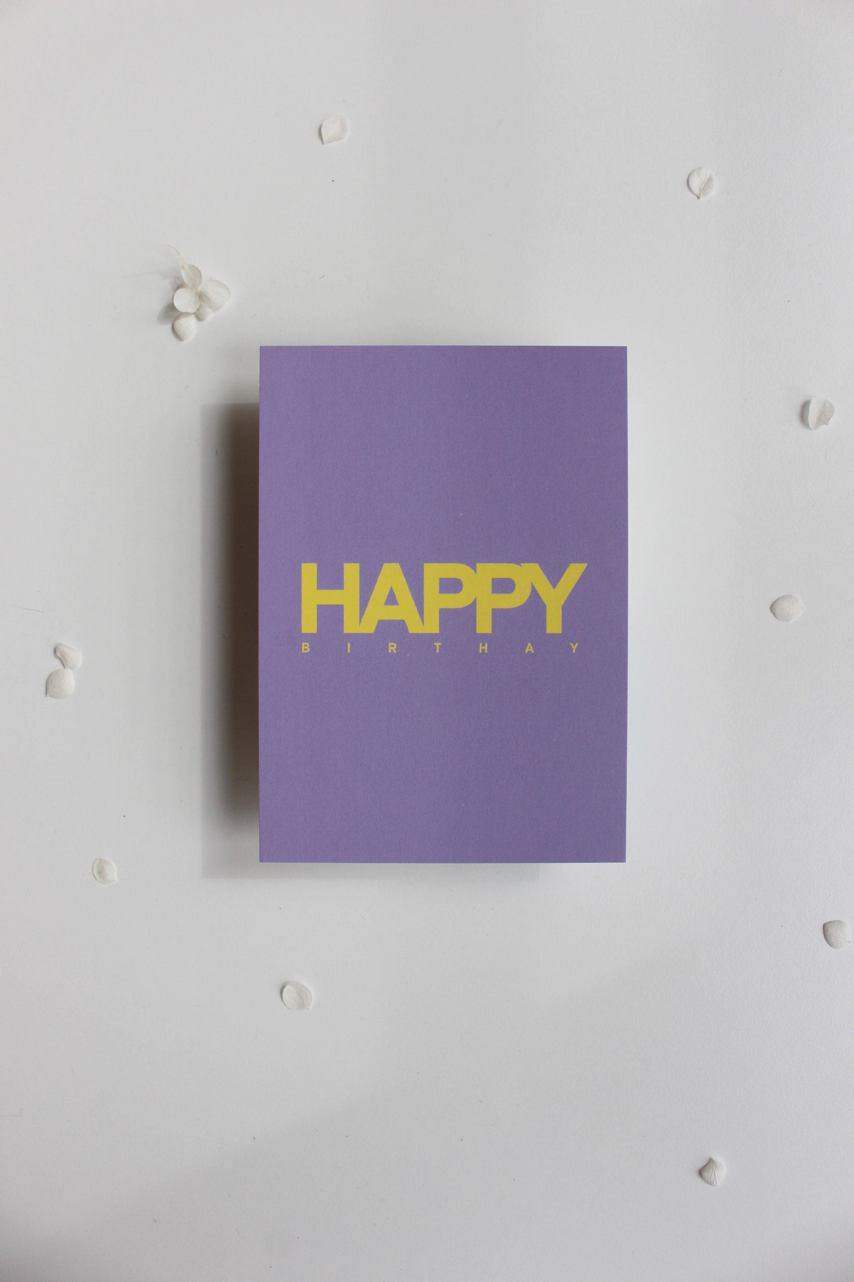 Postkarte "happy birthday"