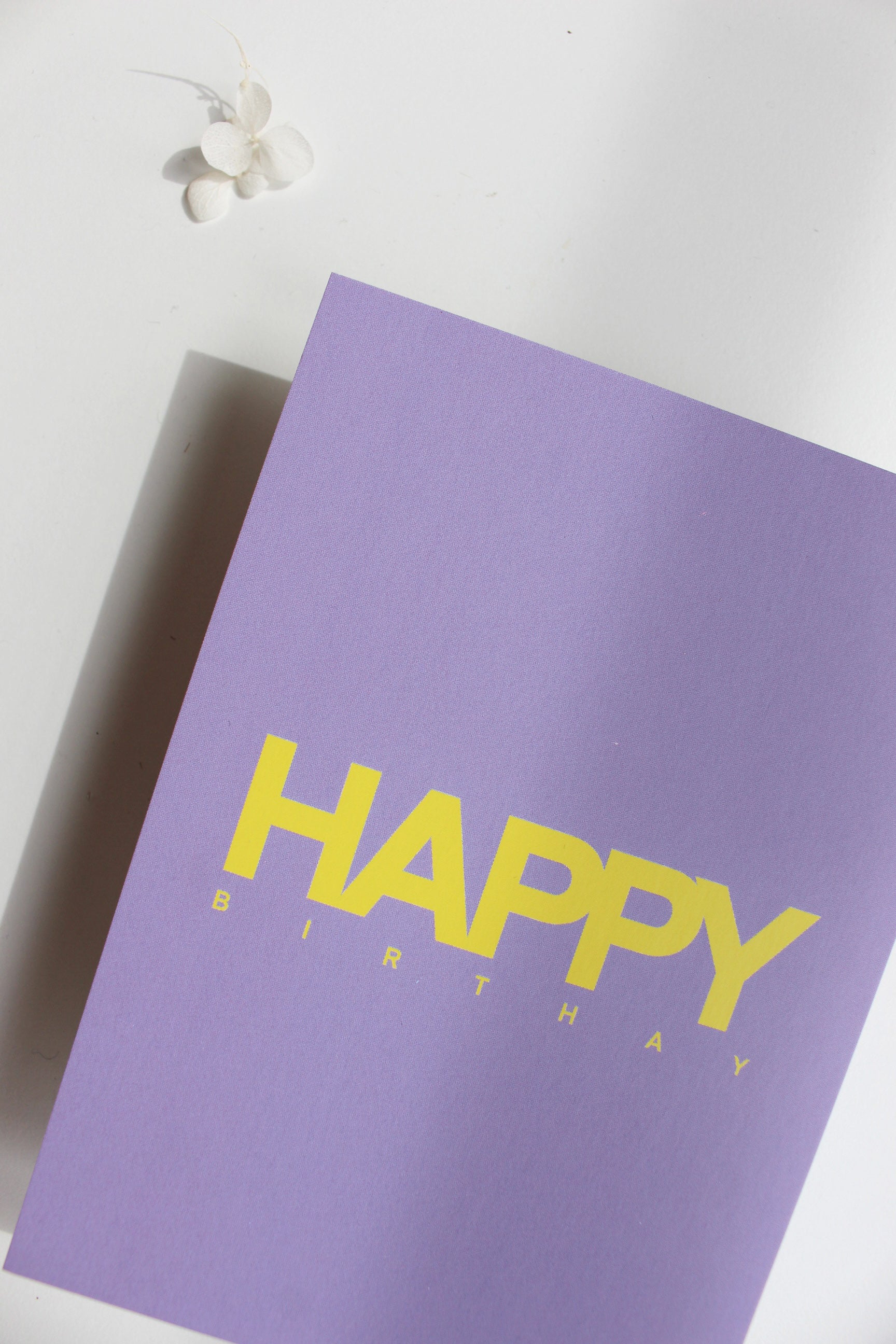 Postkarte "happy birthday"
