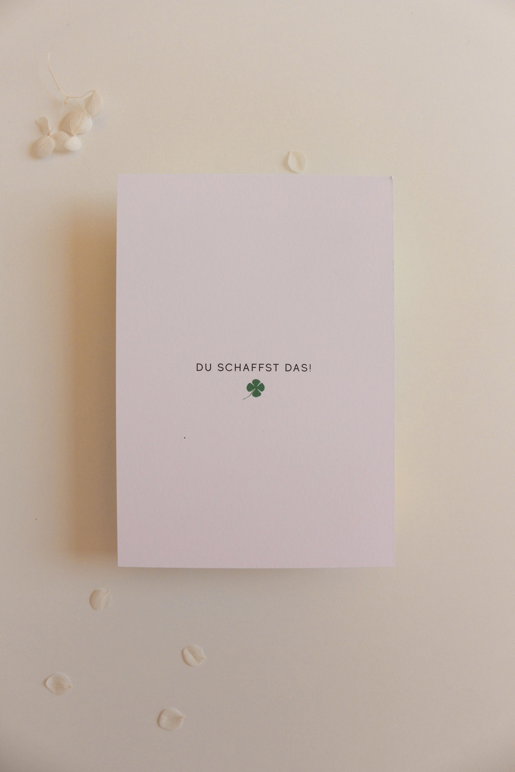 Postkarte "du schaffst das"