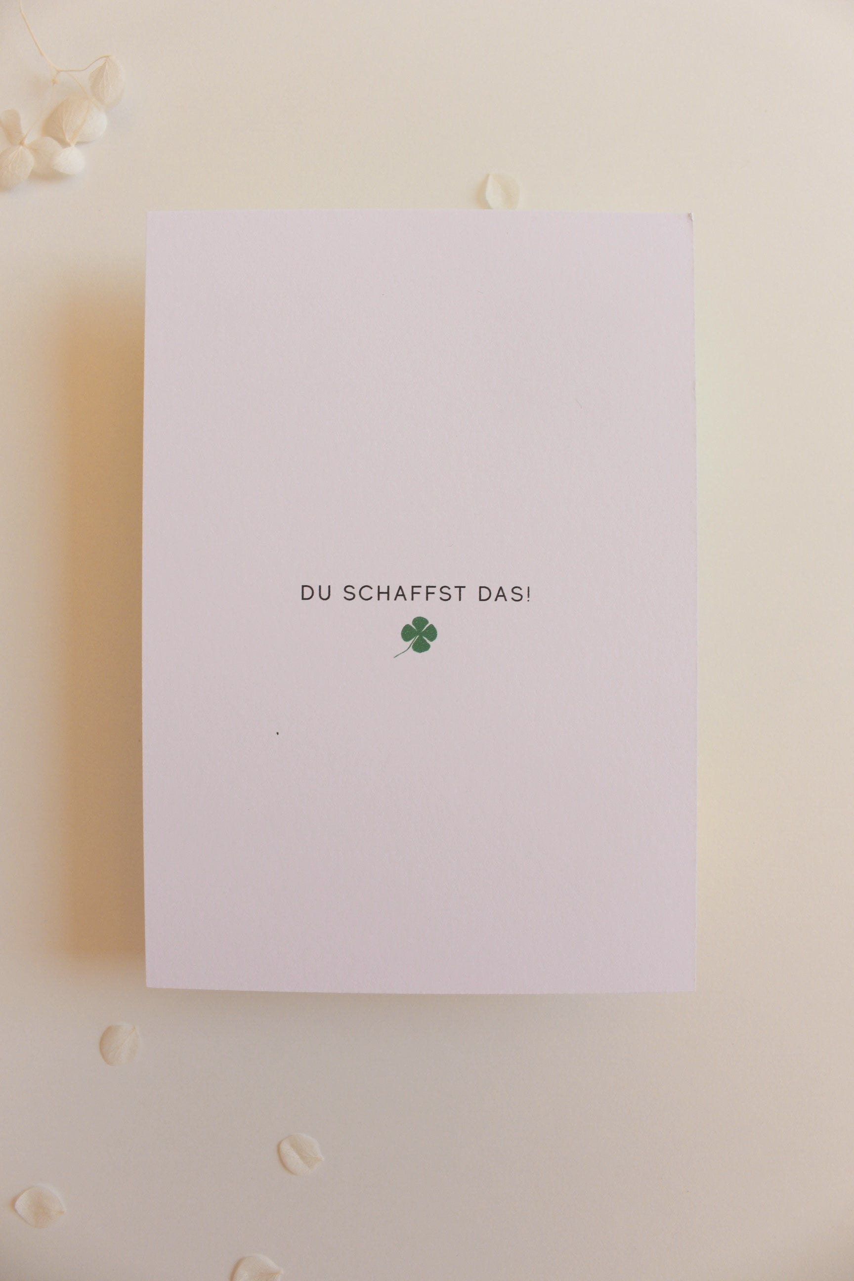 Postkarte "du schaffst das"
