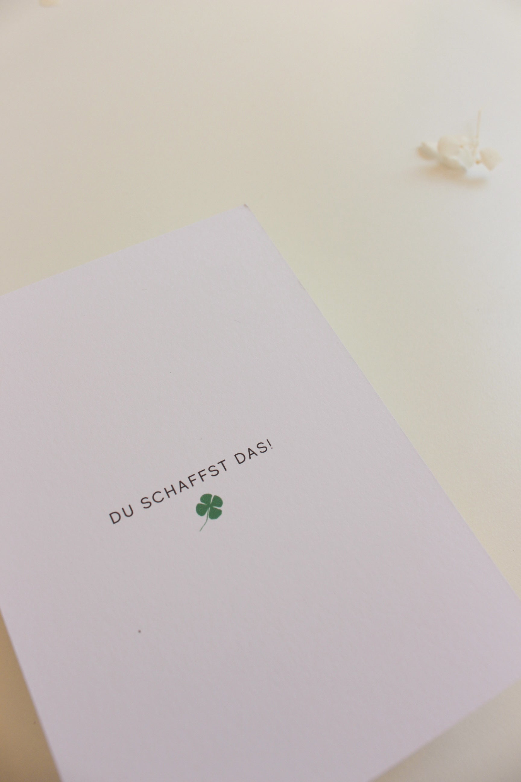 Postkarte "du schaffst das"