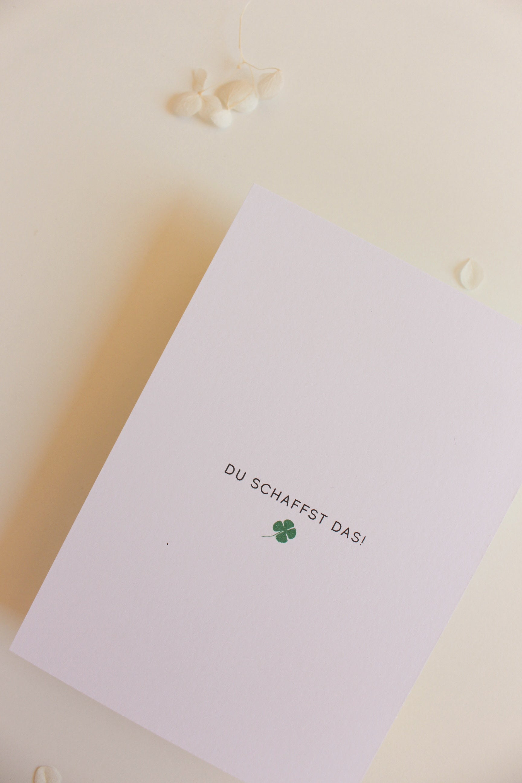 Postkarte "du schaffst das"