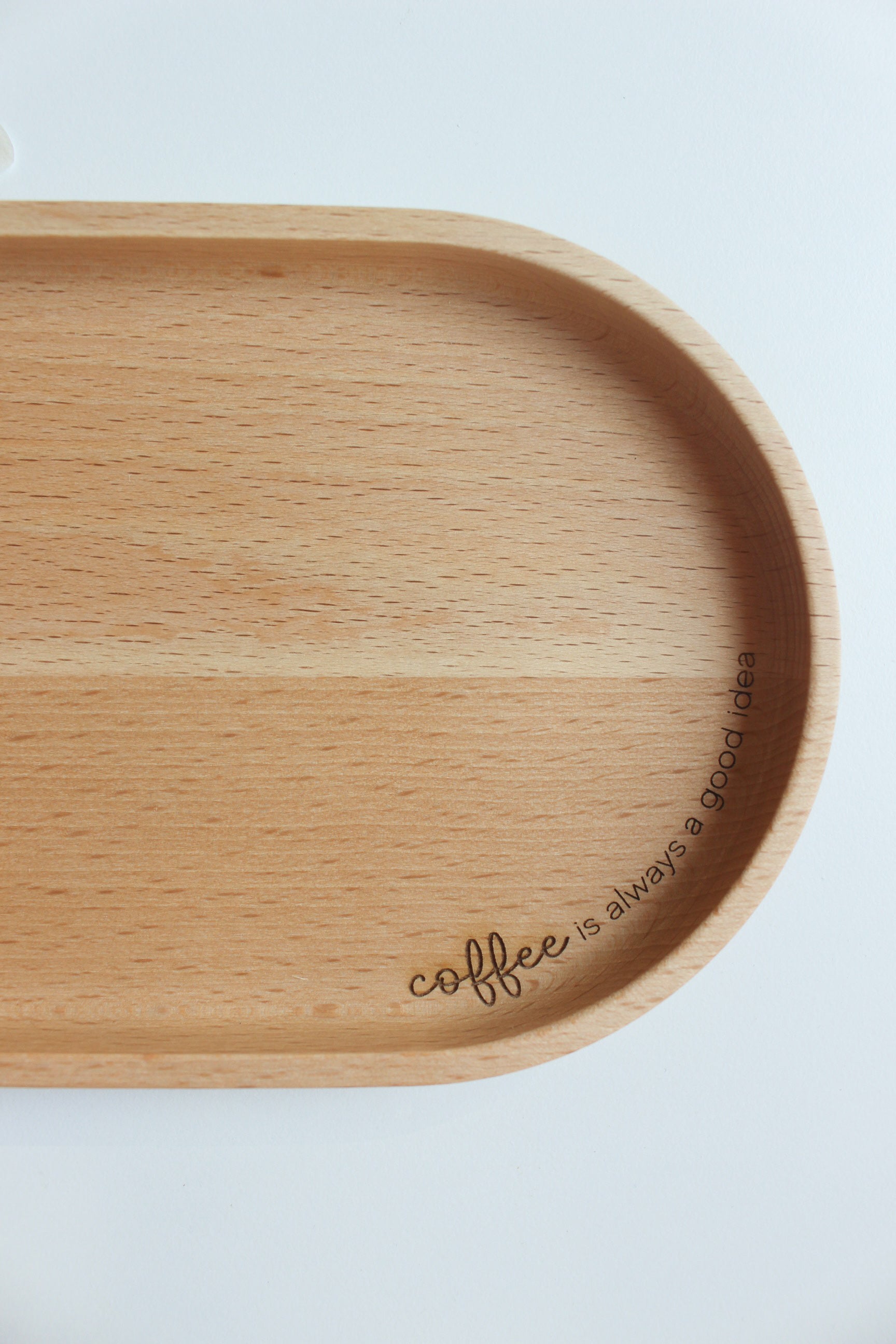 Tablett mit personalisierter Gravur