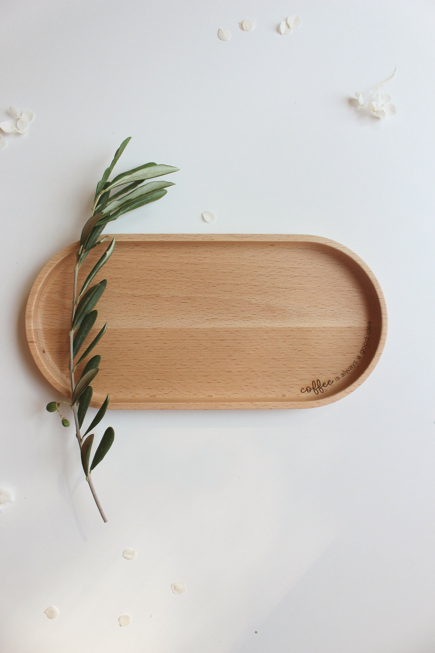 Tablett mit personalisierter Gravur