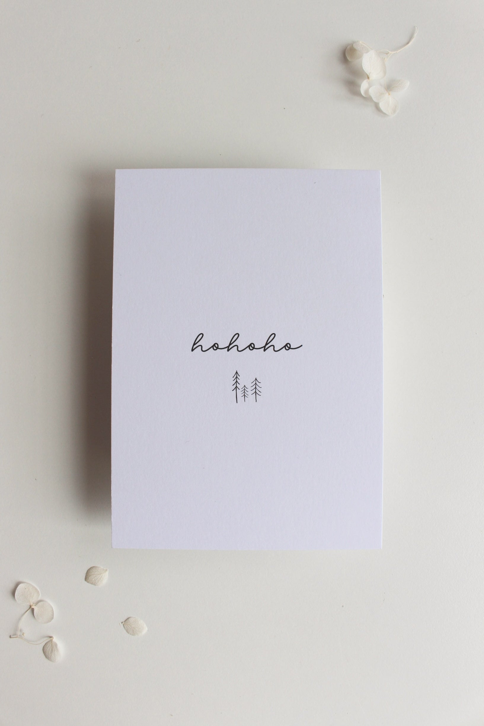 Postkarte "hohoho"