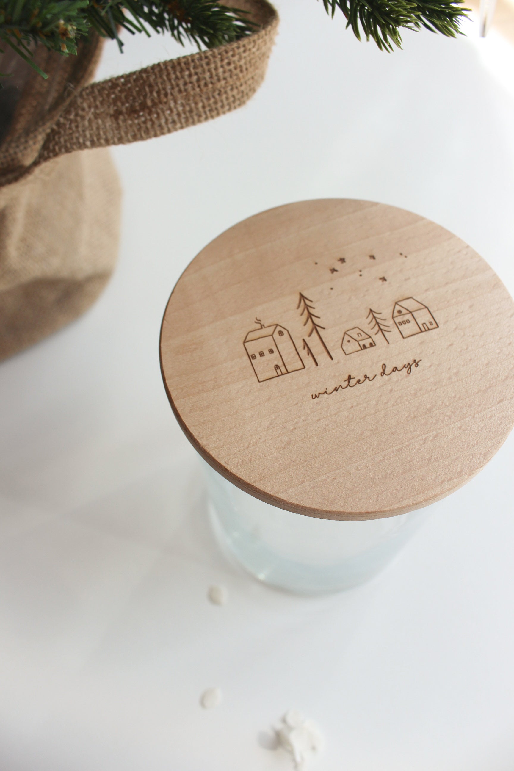 Vorratsglas "winter days"