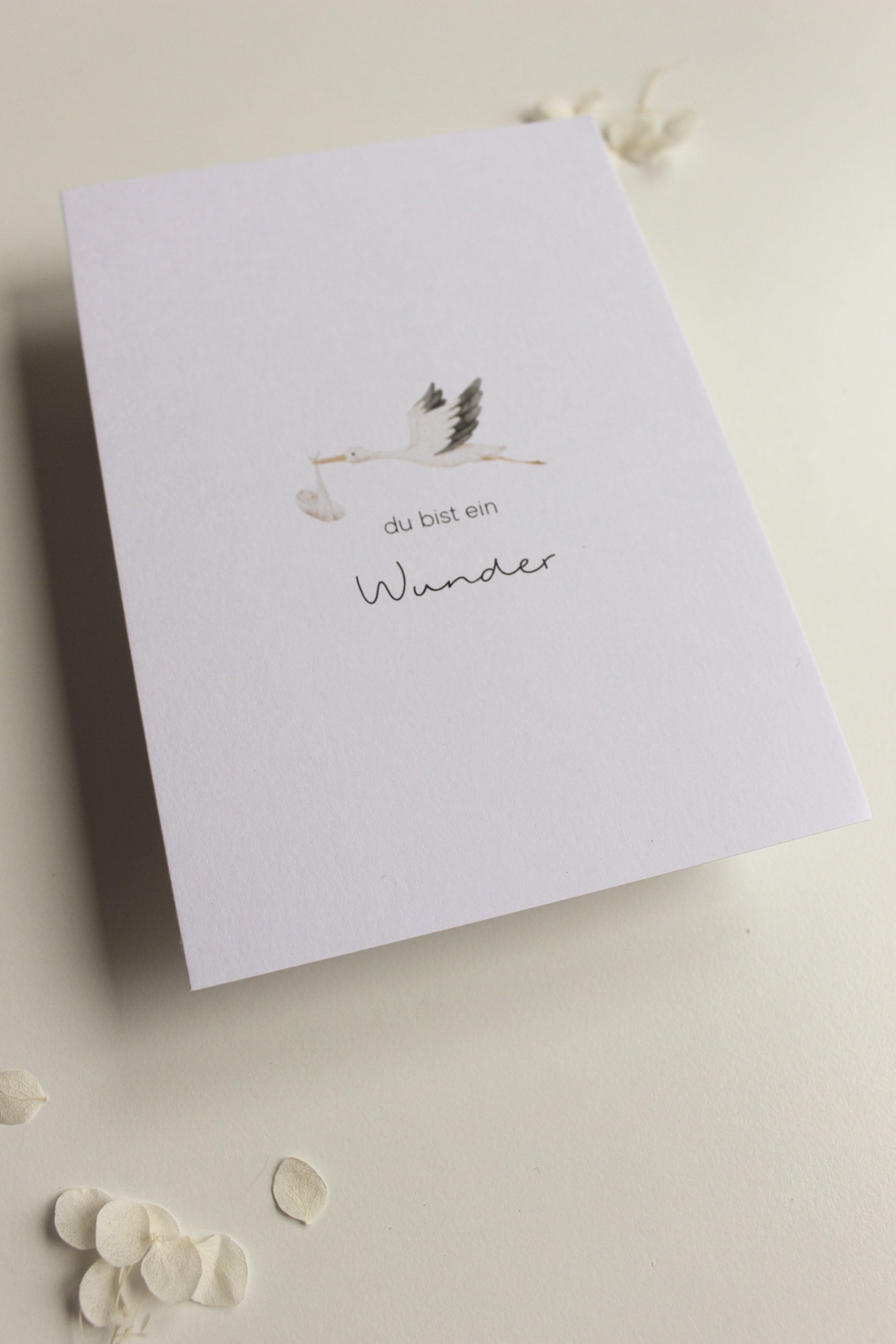 Postkarte "du bist ein Wunder"