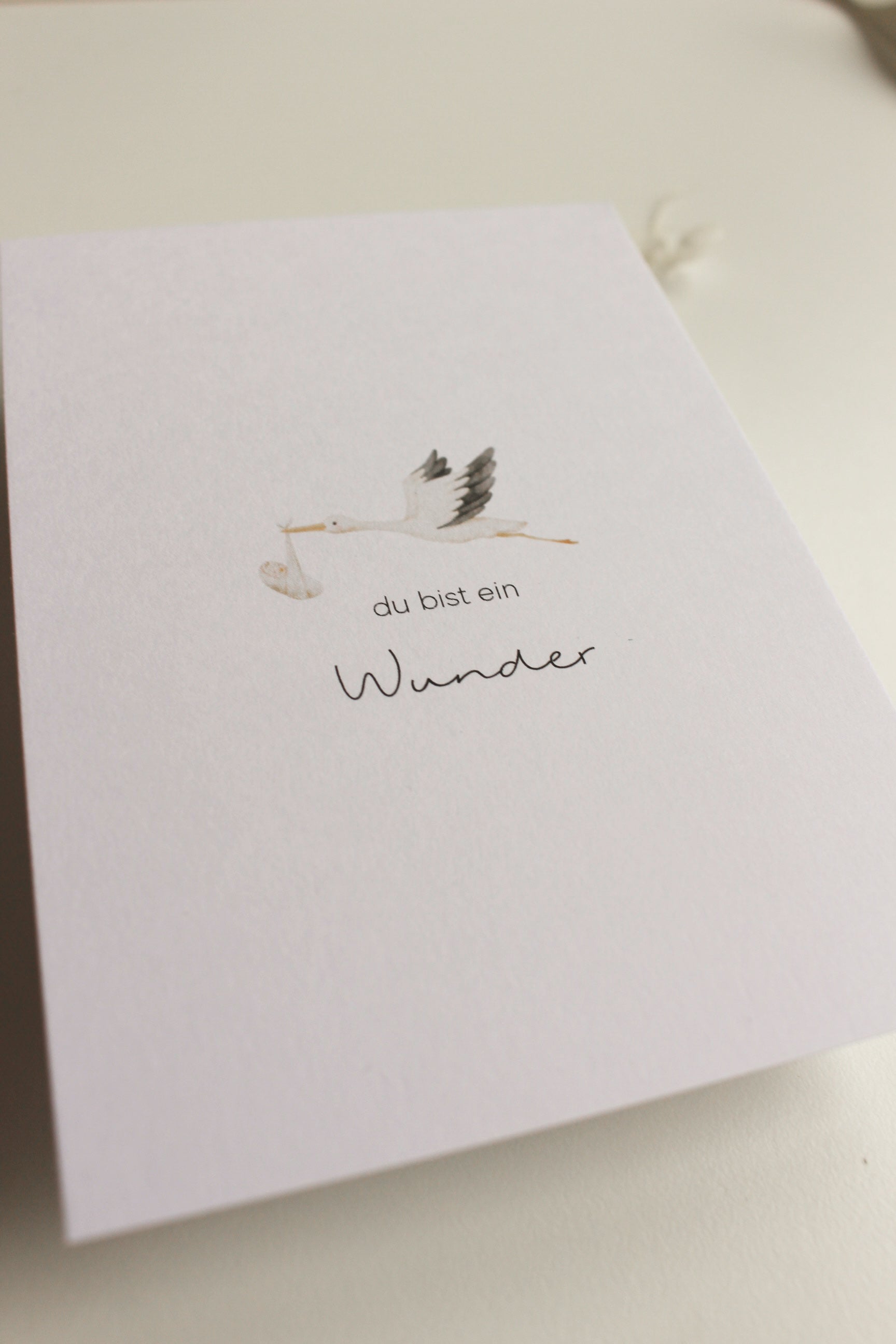 Postkarte "du bist ein Wunder"