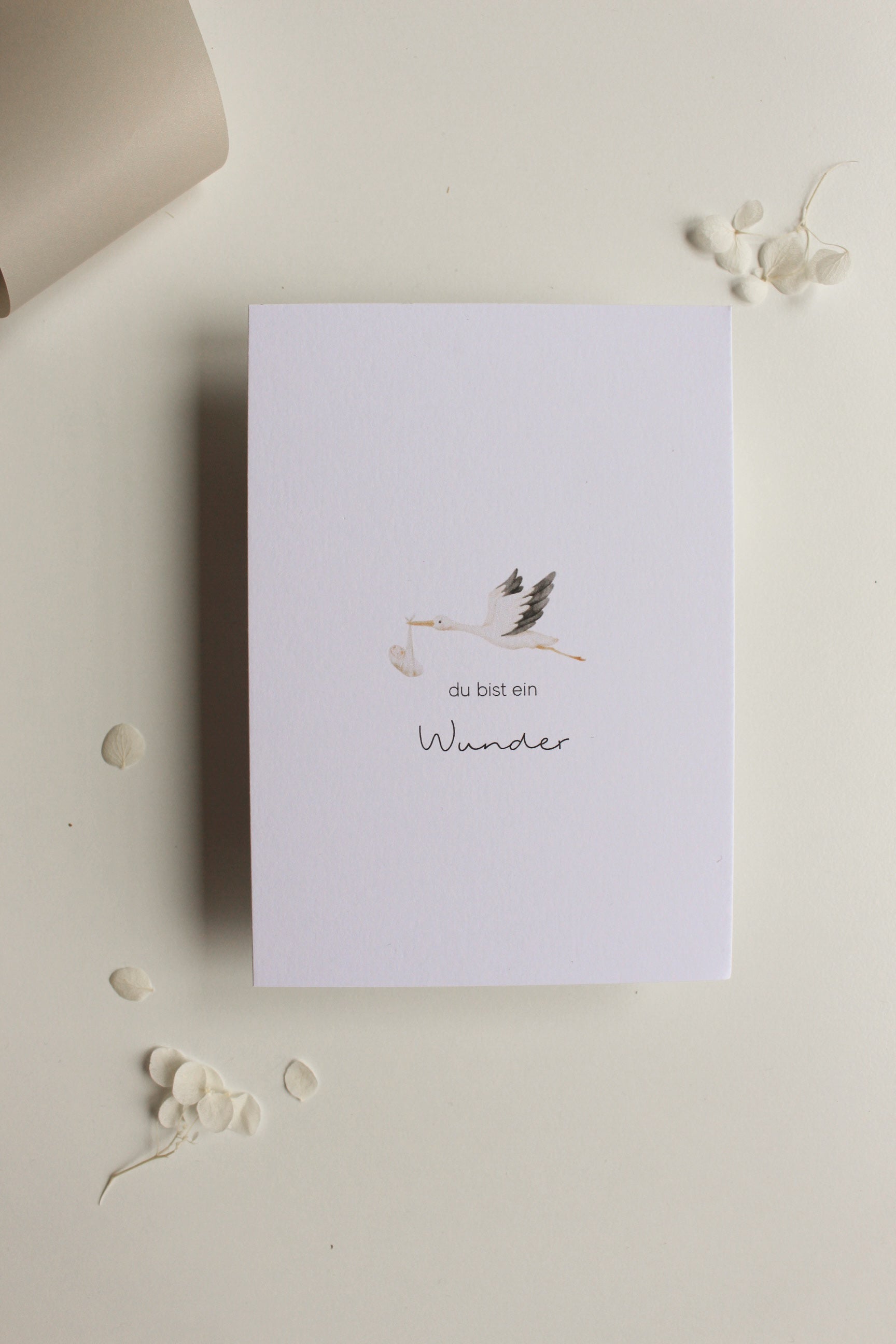 Postkarte "du bist ein Wunder"