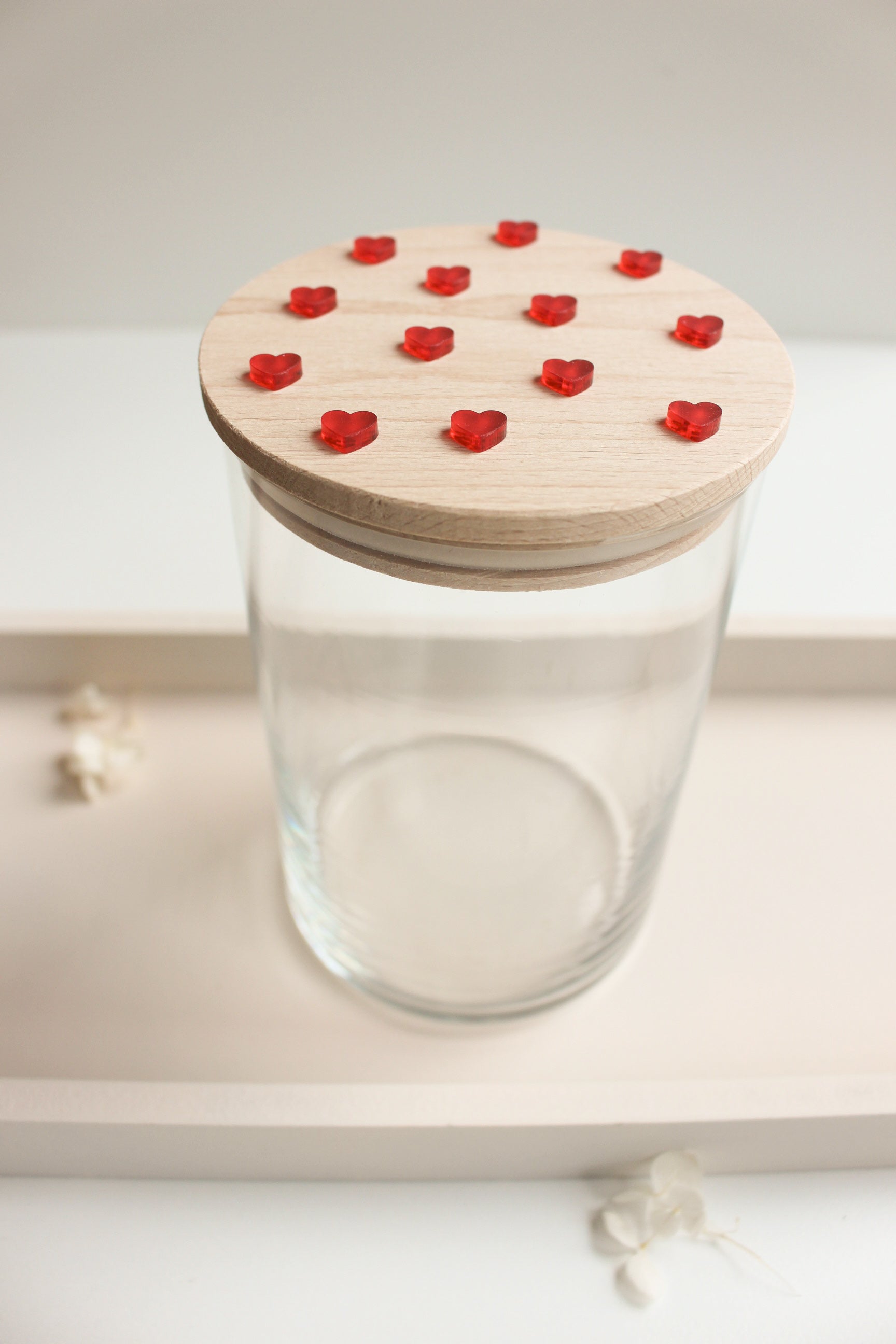 Vorratsglas "Herzen"