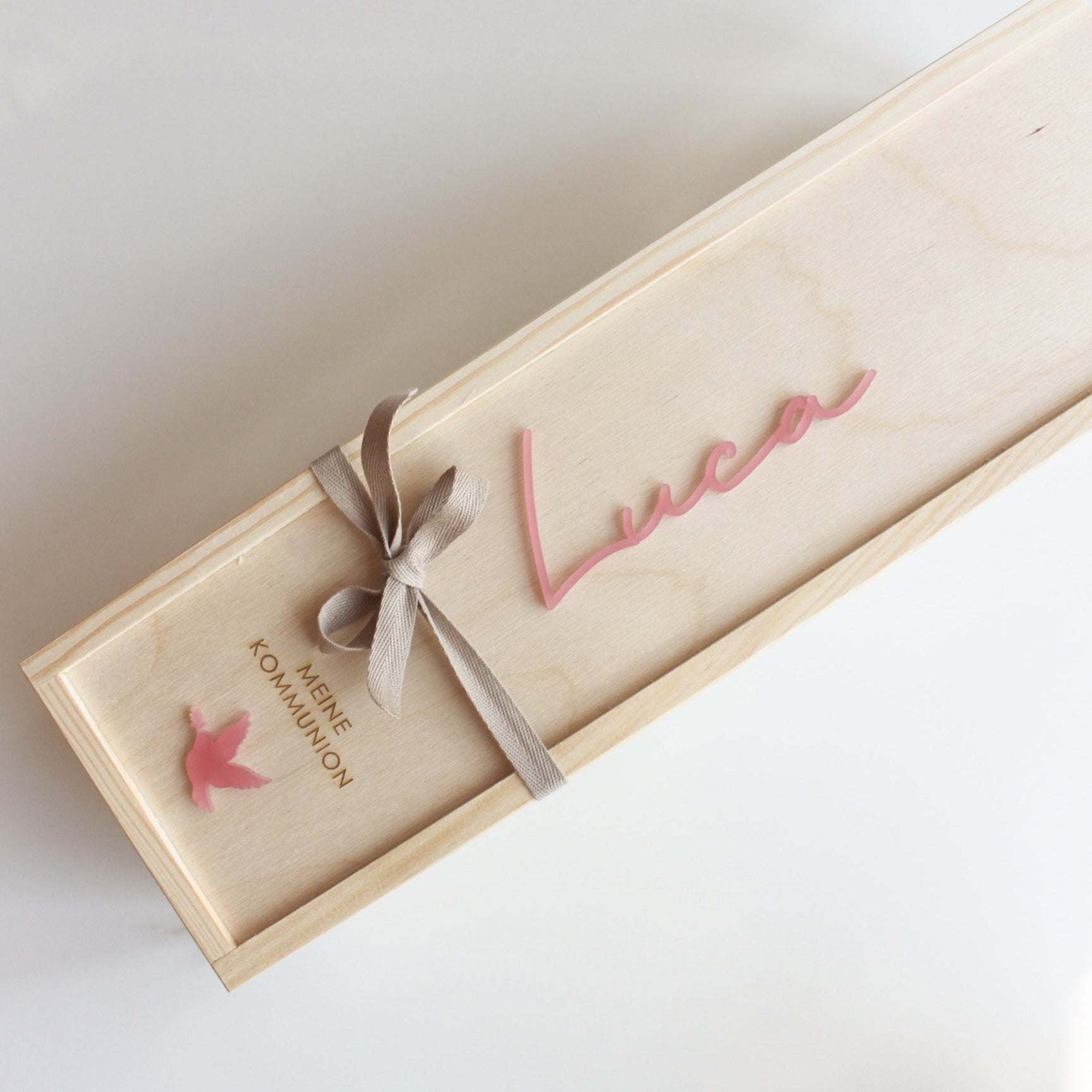 Kerzenbox zur Kommunion oder Konfirmation