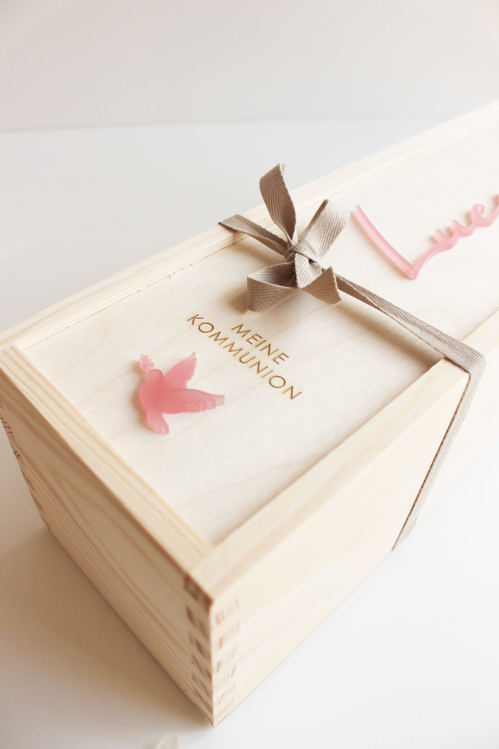 Kerzenbox zur Kommunion oder Konfirmation