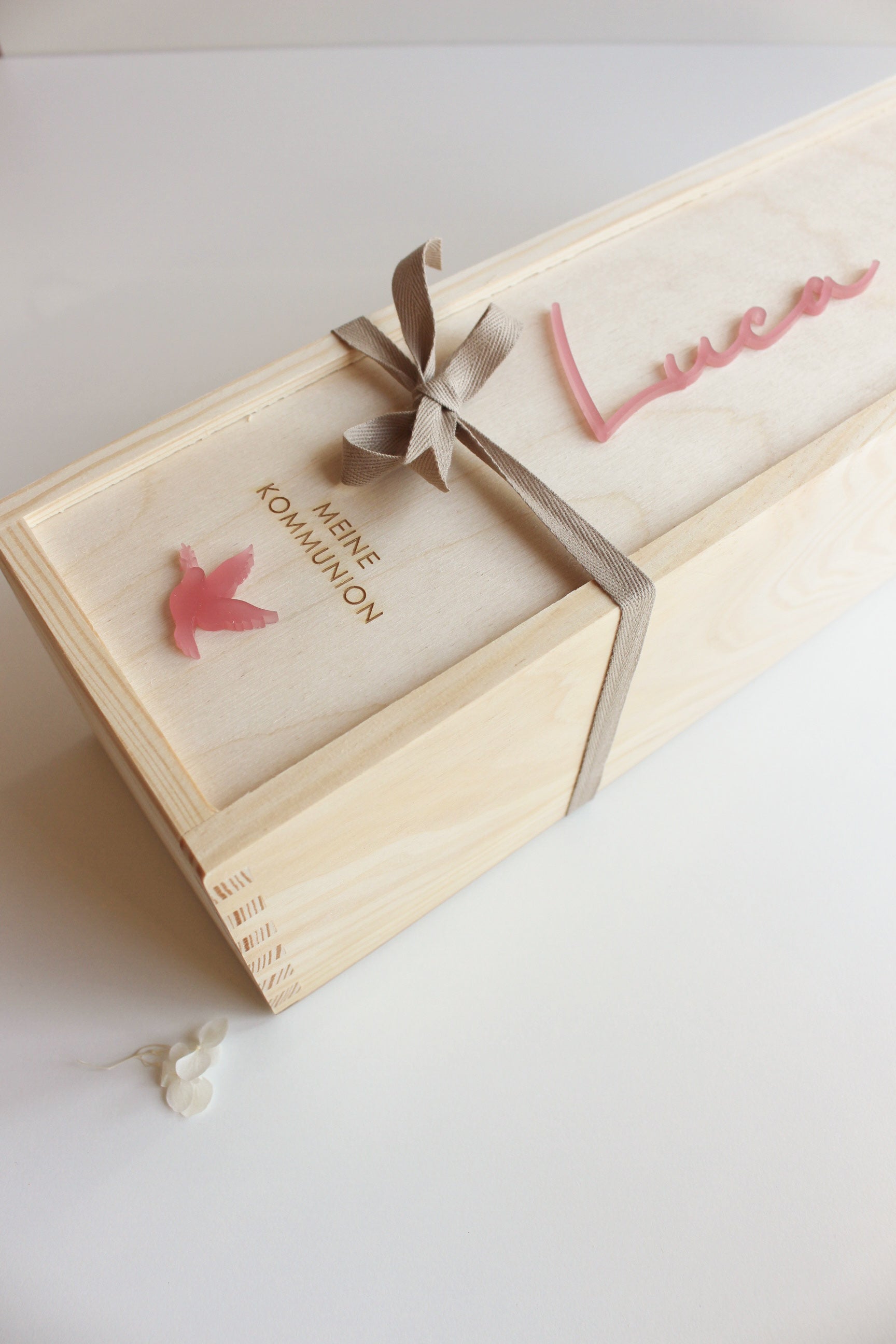 Kerzenbox zur Kommunion oder Konfirmation