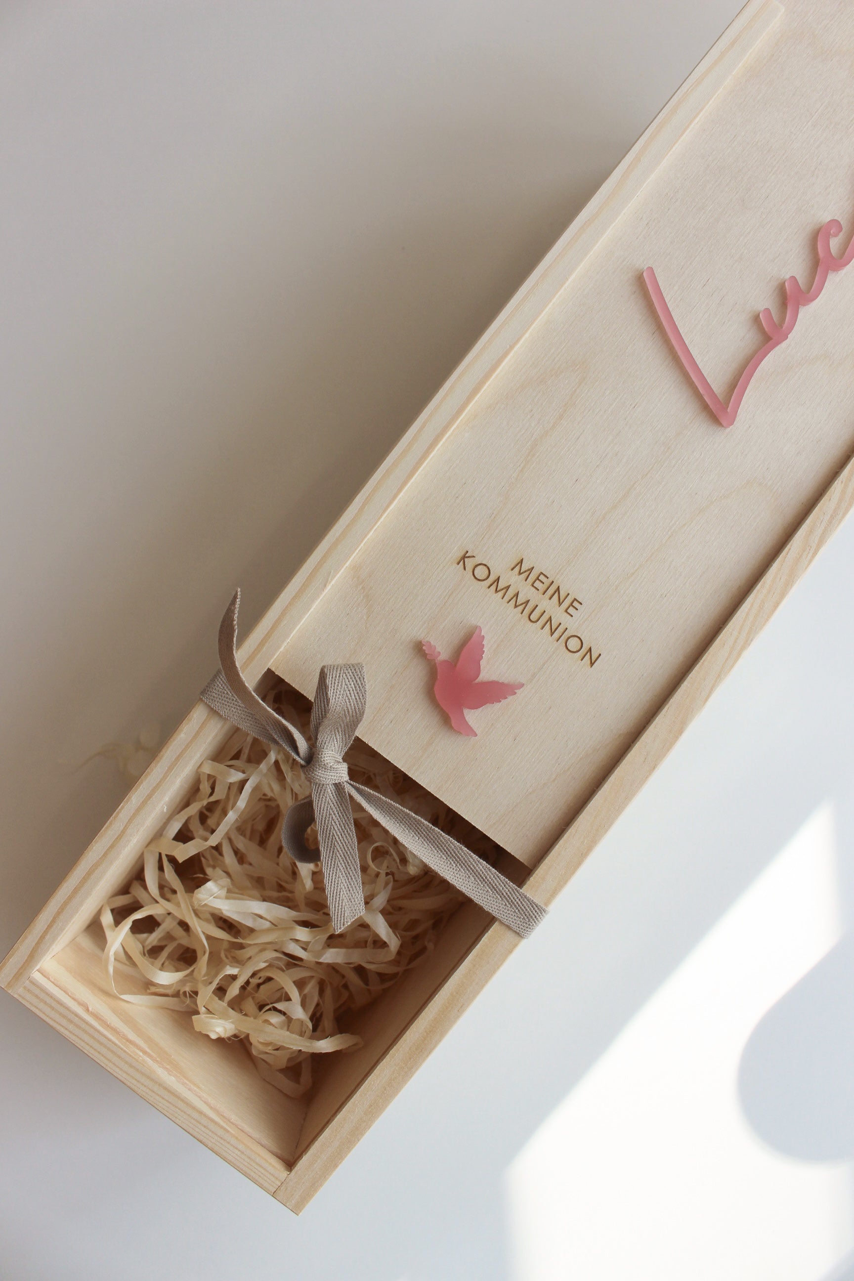 Kerzenbox zur Kommunion oder Konfirmation