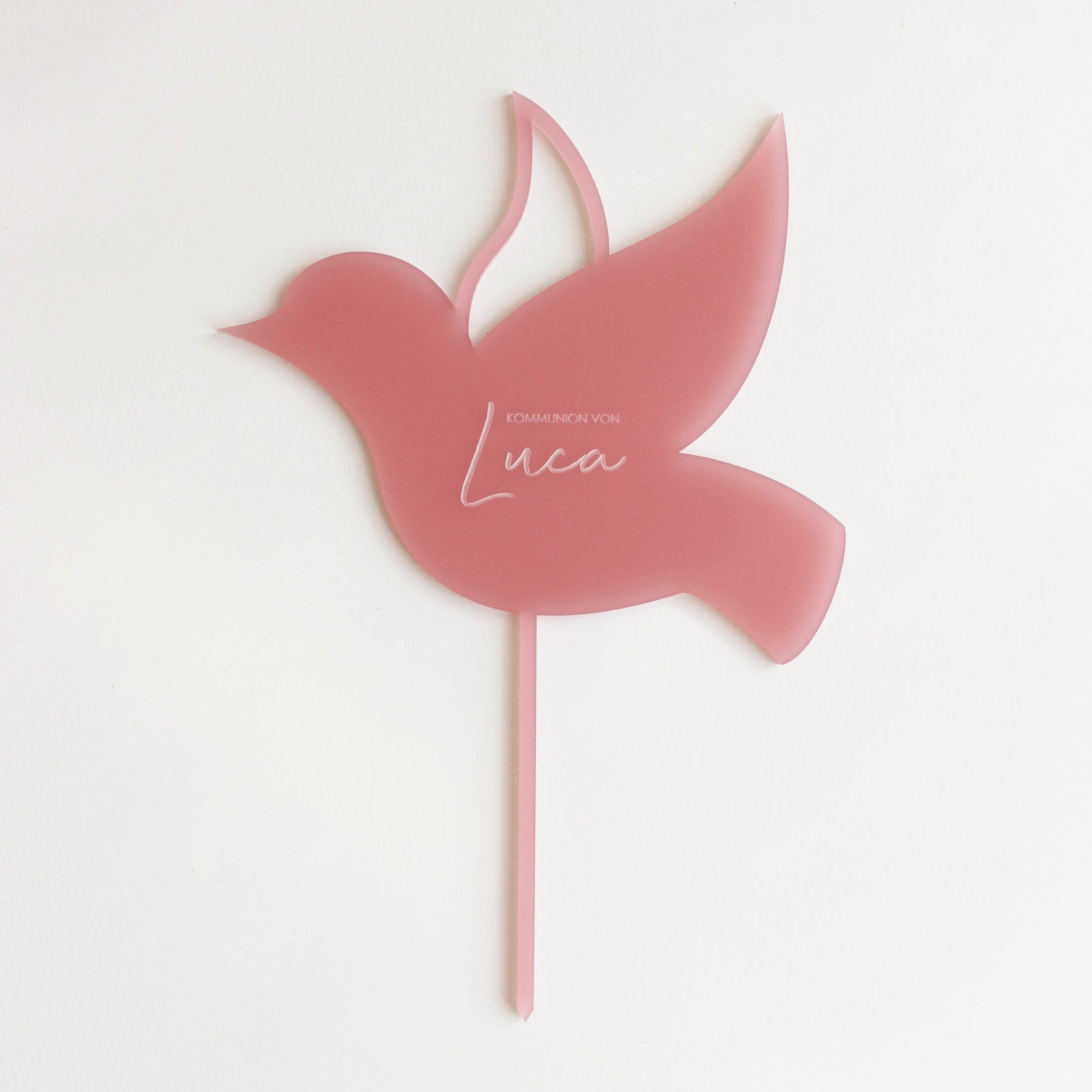 Caketopper Taube