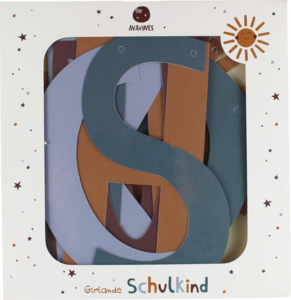 Girlande ADVENTURE – Schulkind