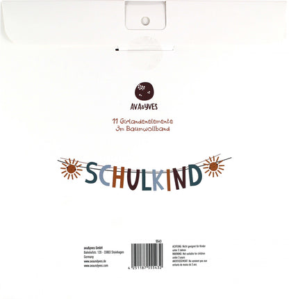 Girlande ADVENTURE – Schulkind