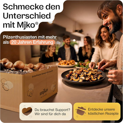Mjko® Bio Pilzbox Champignons – Geschenkidee