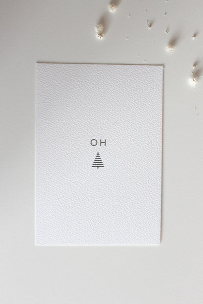 Postkarte "OH Tannenbaum"