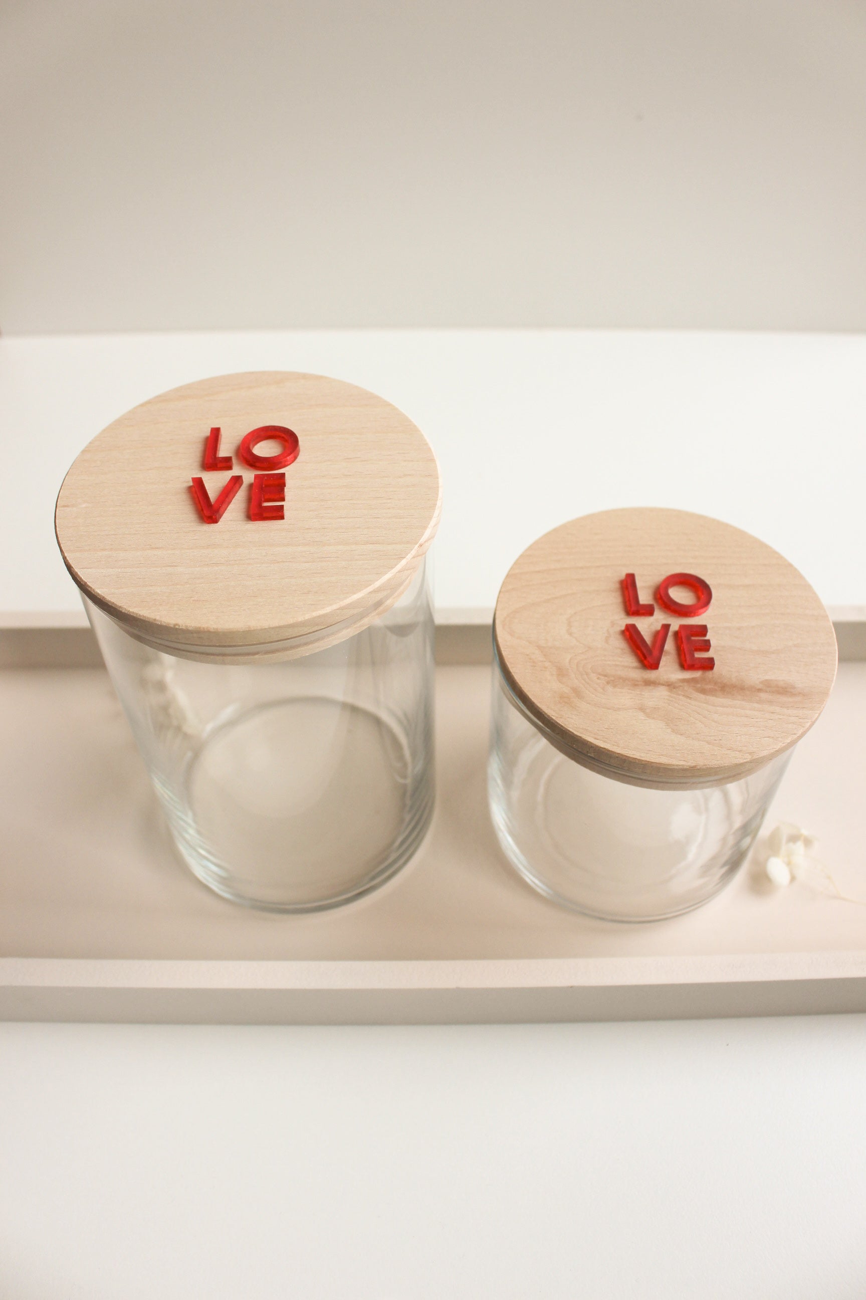 Vorratsglas "LOVE"