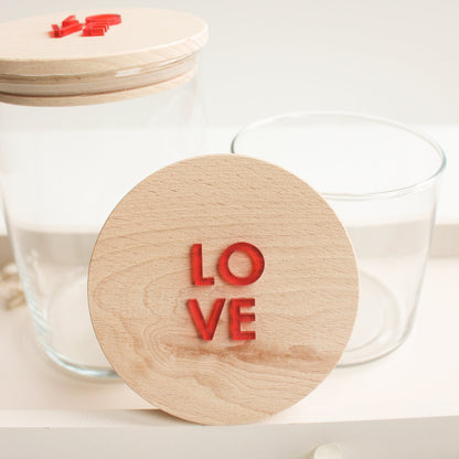 Vorratsglas "LOVE"