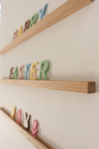 BUNTE Acryl Buchstaben für Letter Board