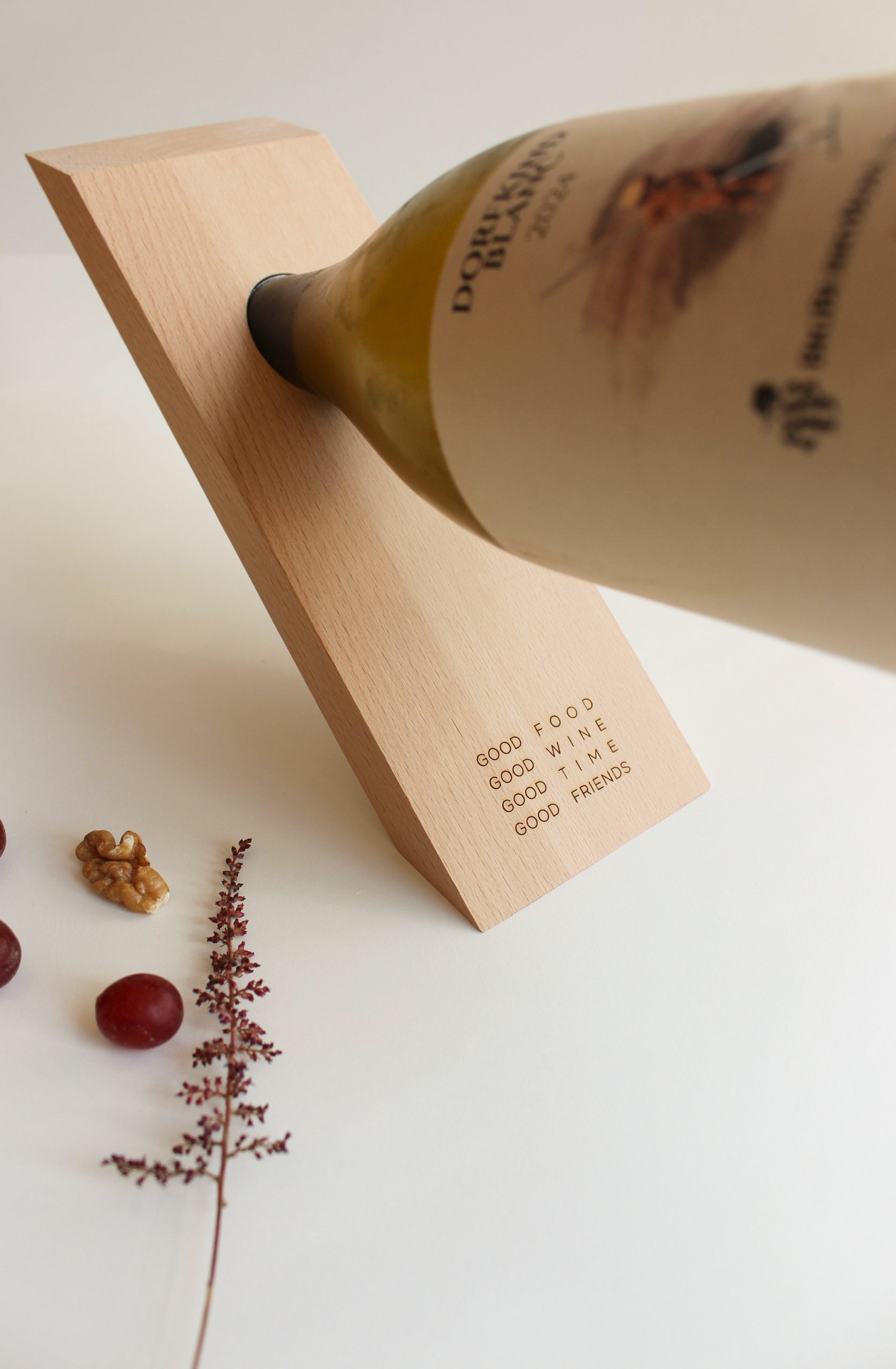 Weinflaschenhalter "good wine"