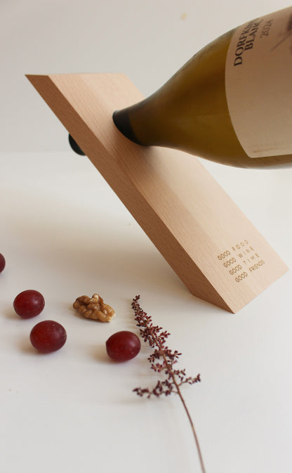 Weinflaschenhalter "good wine"