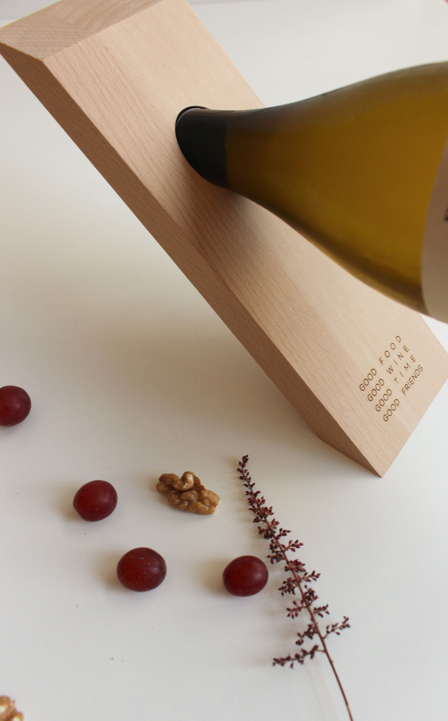 Weinflaschenhalter "good wine"