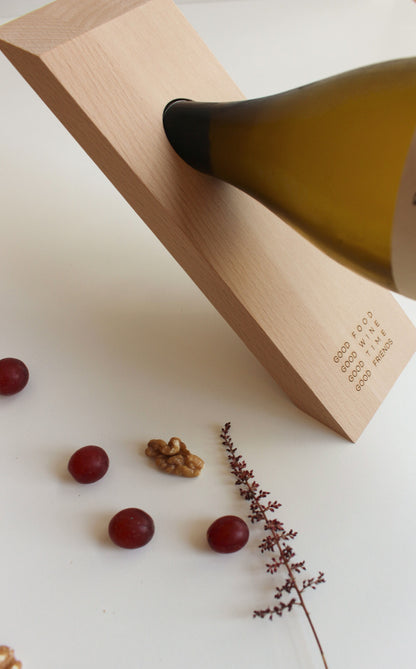 Weinflaschenhalter "good wine"
