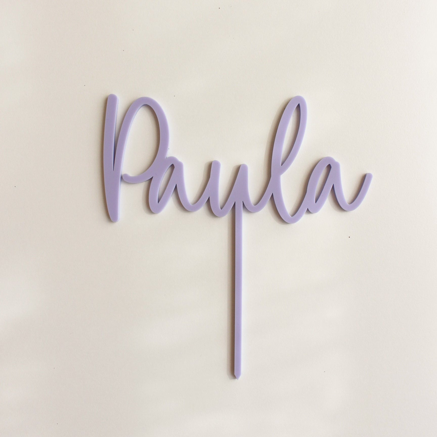 Caketopper personalisiert – Kuchenstecker Acryl