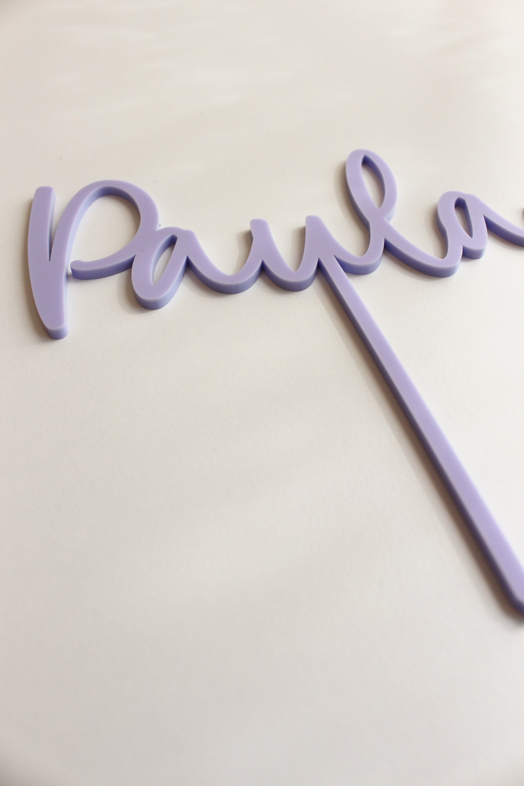 Caketopper personalisiert – Kuchenstecker Acryl