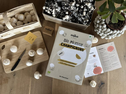 Mjko® Bio Pilzbox Champignons – Geschenkidee